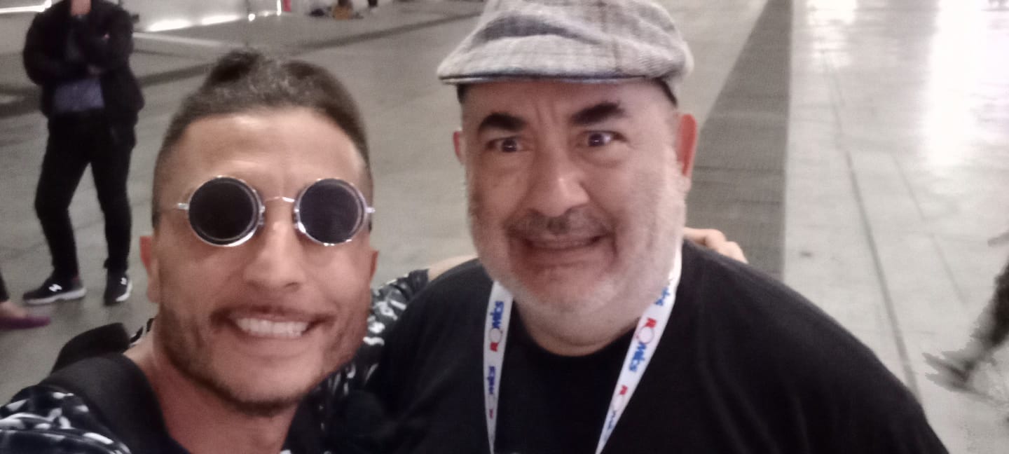 Emanuele Migliorese durante un evento del settore